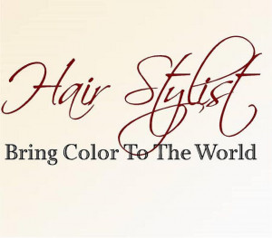 Hair Stylist Bring Color to the world Medium 16