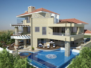 big mansions with pools