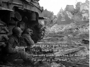 soldiers soldier quotes b&w