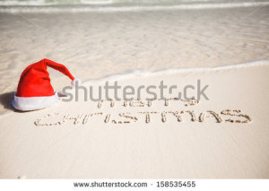 stock-photo-merry-christmas-written-on-tropical-beach-white-sand-with ...