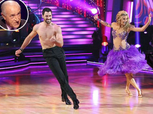 You come out and show me a proper dance. I'm fed up, Maks, with ...