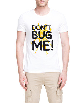 LooShow Men's Funny Sayings-Don't BUG ME Shirts Crew Neck Short Sleeve ...