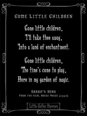 Come Little Children - Hocus Pocus Movie