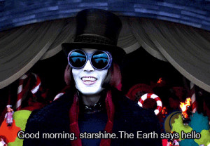 ... Factory (2005) Quote (About earth, gifs, hello, morning, starshine