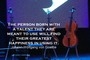 Inspiring quote from Johann Wolfgang van Goethe telling us that people ...