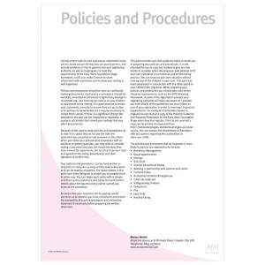 Policies And Procedures Ukcma