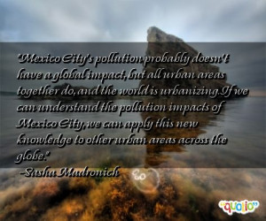 Pollution Quotes About