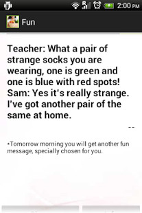 Daily jokes and funny quotes - screenshot thumbnail