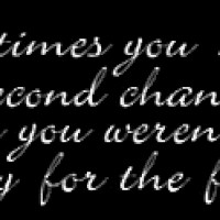 second chance quotes photo: Second chance. secondchance.gif
