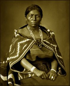 ... Native American (Navajo) woman, wife of Manuelito. 1882 to 1900. More
