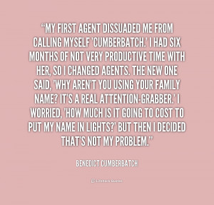 Benedict Cumberbatch Quotes