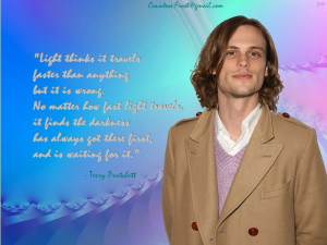 Criminal Minds Reid quotes Pratchett