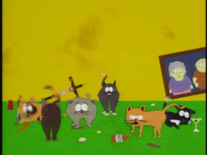 South Park 3x07 Cat Orgy