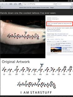 Killer tattoo. Carl Sagans 