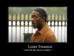 notes freamon the wire hbo quotes police