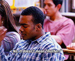 First of all I’m not anybody’s mother