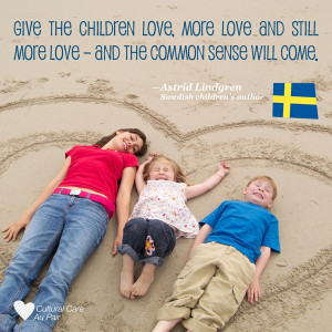 ... is love and by showering our children with love it will help them grow