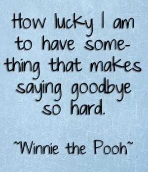 Winnie The Pooh could not have said it any better…