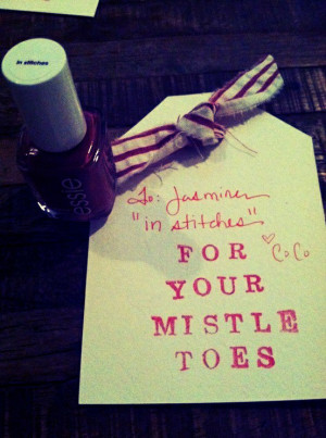 Christmas Gifts for girls/ladies who love nail polish!