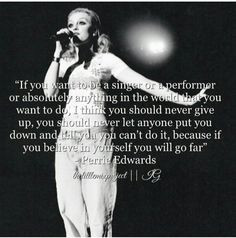 love this quote from Perrie More
