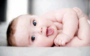 Good morning quotes with cute baby images