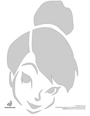 Pumpkin Stencils: Disney Pumpkin Carving Patterns Tinkerbell Disney ...