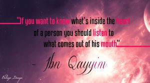 Ibn Qayyim Quote by Bedriye