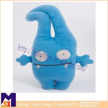 doll toys funny stuffed ugly doll toys blue soft plush ugly doll toys