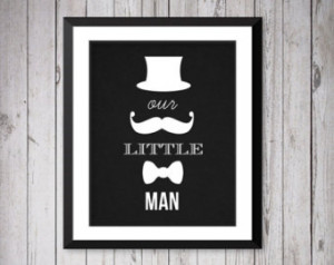 Baby Boy Nursery Art Print