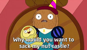 life advice from Adventure Time duke of nuts