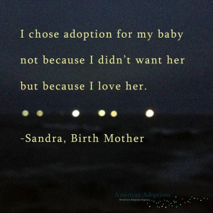 Adoption...Proud Birth Mom ♥