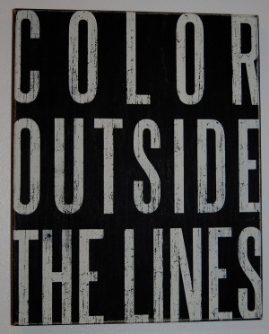 color outside the lines