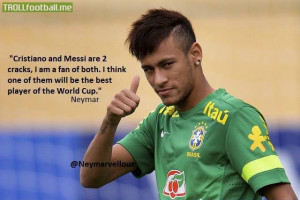 Neymar Jr on Ronaldo and Messi