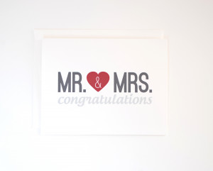 14 congratulations wedding card mr mrs congratulations card engagement ...