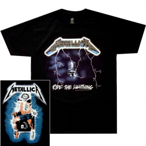 Details about METALLICA Ride The Lightning SHIRT S M L XL XXL Official