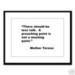 eBay Image 1 Mother Teresa Quotes (Framed)