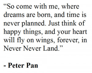 Peter Pan Quotes Book picture