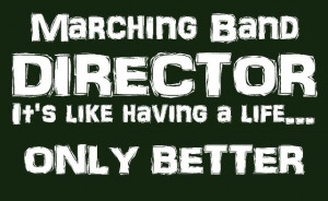 DIRECTORS - Show your Marching Band pride with this expressive t-shirt ...