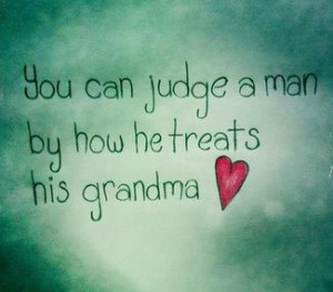 you can judge a man