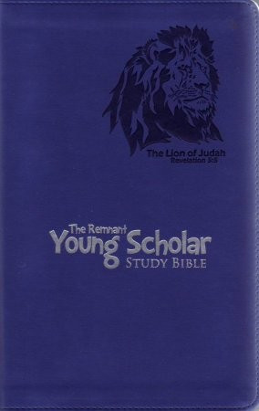 Young Scholar Study Bible NKJV (Leather-soft Blue)