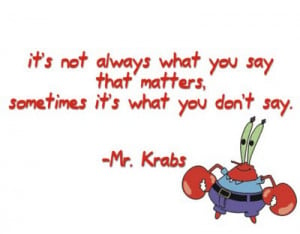 Mr. Krabs: 