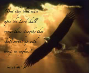 Quotes on Eagle http://www.pics22.com/pics/bible-quotes/page/44/