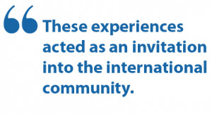 ... : Facing History was an Invitation to the International Community