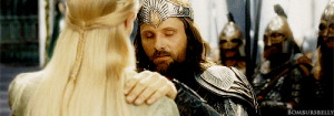 ... lord of the rings return of the king aragorn LOTR arwen elrond m: lotr