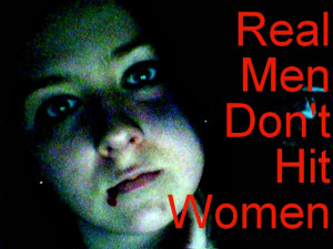 Real Men Don't Hit Women by SynthesteticFlame