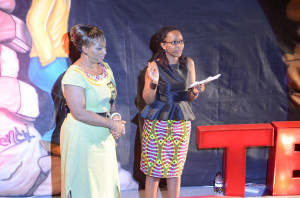 Moderators Sheila Ochugboju and Juliana Rotich at TEDx Nairobi, 30 ...