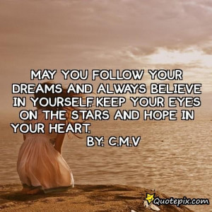 Follow Your Dreams Quotes