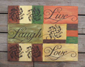 Sign, Acrylic Paint ing, 16 x 20 Painting, Earth Tone Art, Teen Art ...