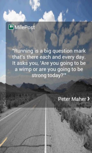 View bigger - Daily Running Fitness Quotes for Android screenshot