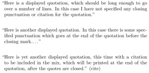 ... end of the quotation after the quotes are closed end displayquote end